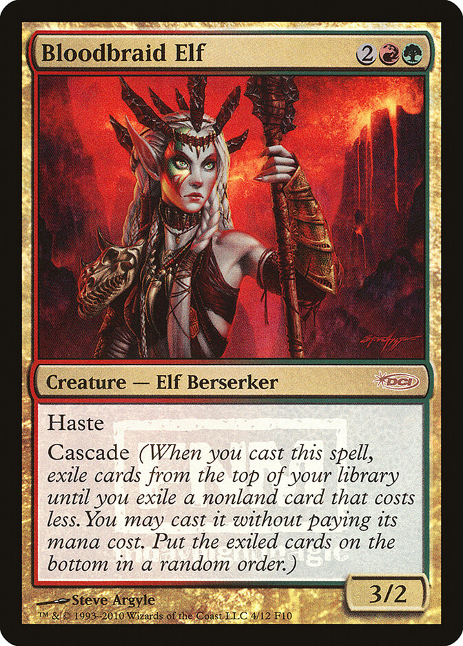 Elfa Tranças-de-sangue / Bloodbraid Elf - Magic: The Gathering - MoxLand