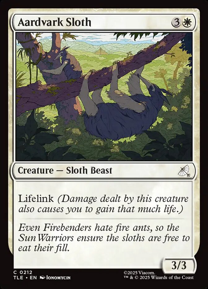 Preguiça-formigueiro / Aardvark Sloth - Magic: The Gathering - MoxLand