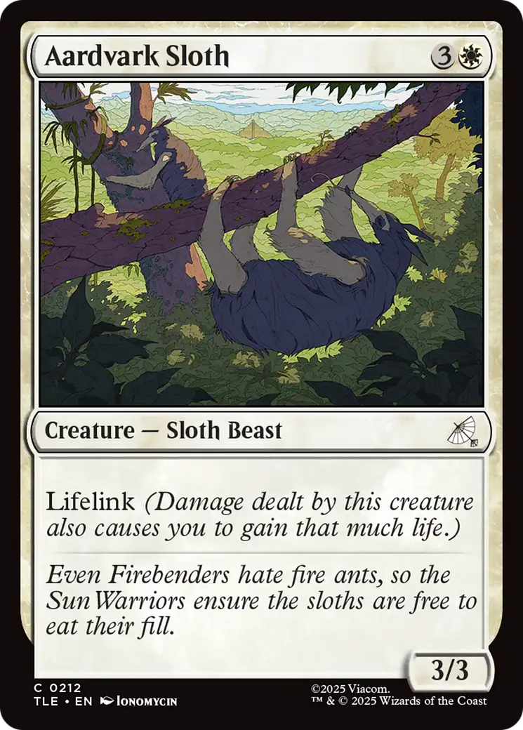 Preguiça-formigueiro / Aardvark Sloth - Magic: The Gathering - MoxLand