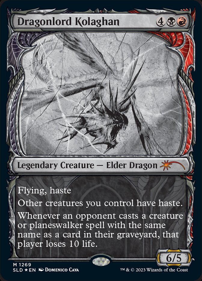 Kolaghan, Soberana Dragoa / Dragonlord Kolaghan - Magic: The Gathering - MoxLand