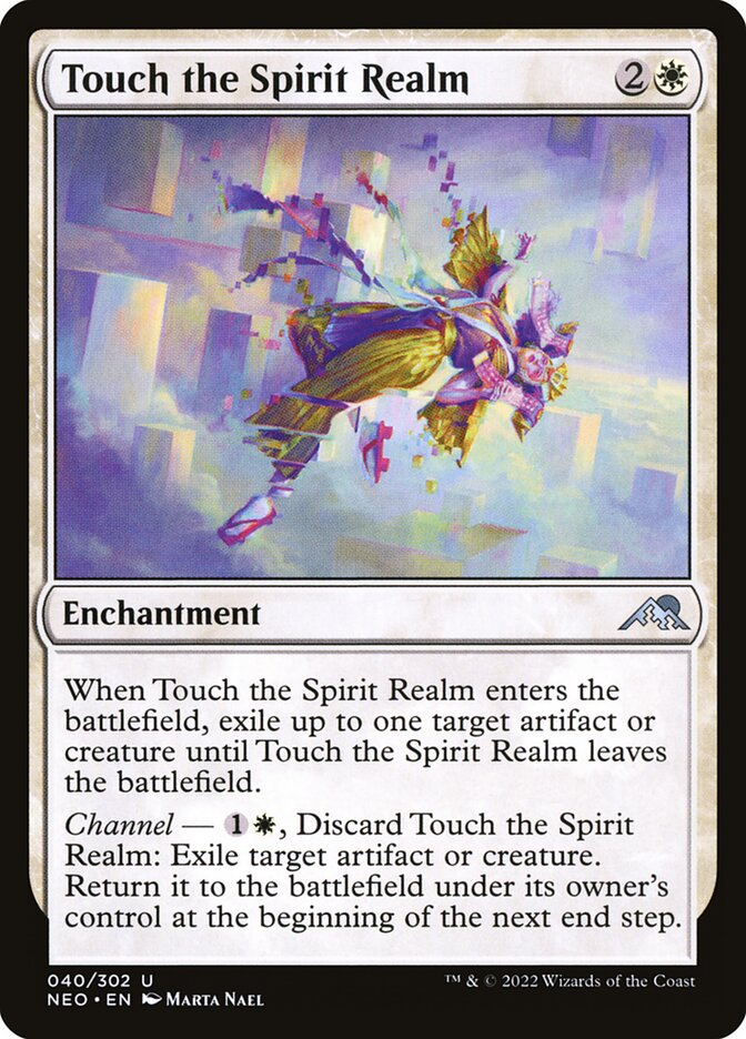 Tocar o Reino dos Espíritos / Touch the Spirit Realm - Magic: The Gathering - MoxLand