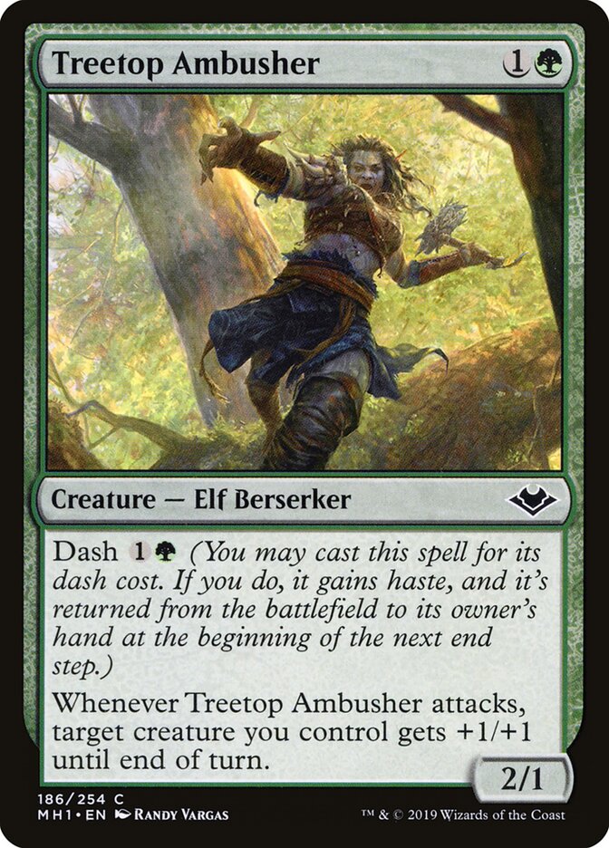 Emboscadora do Dossel / Treetop Ambusher - Magic: The Gathering - MoxLand