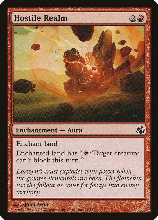 Ambiente Hostil / Hostile Realm - Magic: The Gathering - MoxLand