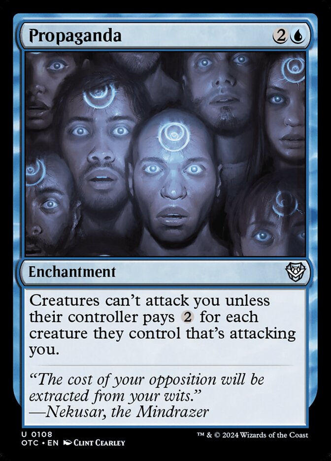 Propaganda / Propaganda - Magic: The Gathering - MoxLand