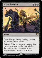 Despertar os Mortos / Wake the Dead - Magic: The Gathering - MoxLand