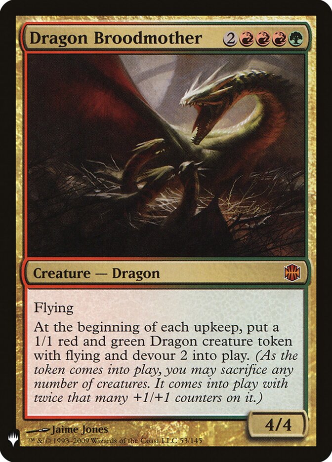 Dragão Mãe de Ninhada / Dragon Broodmother - Magic: The Gathering - MoxLand