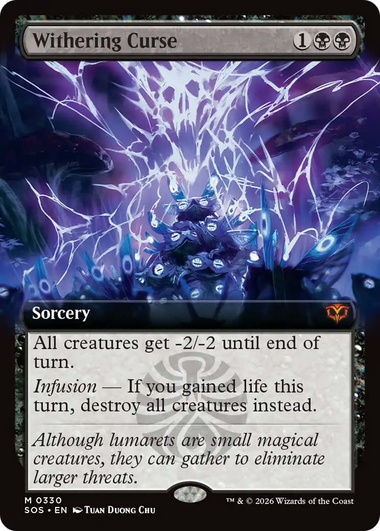 Withering Curse - Magic: The Gathering - MoxLand