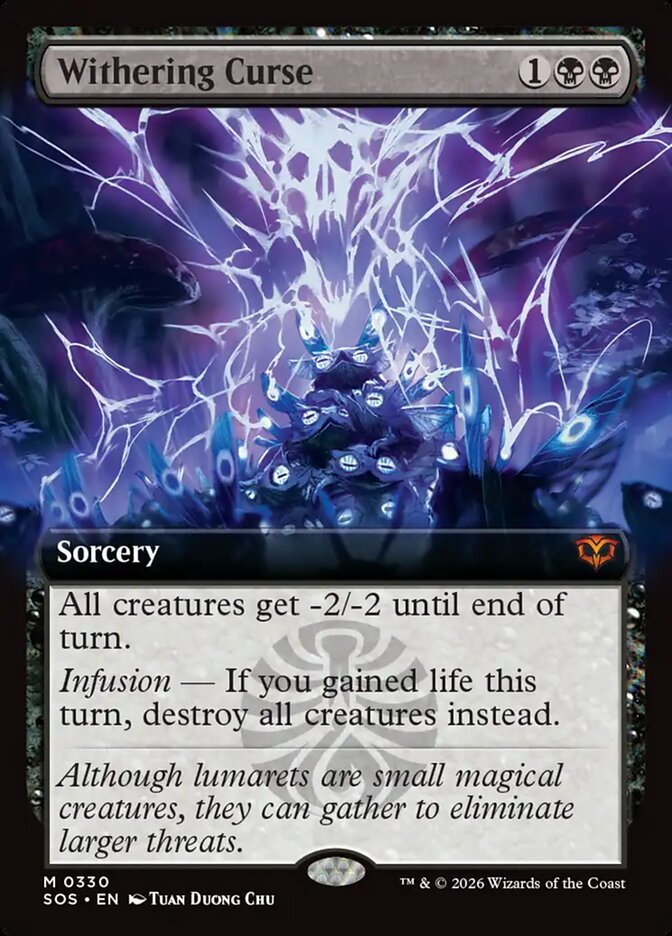 Withering Curse - Magic: The Gathering - MoxLand