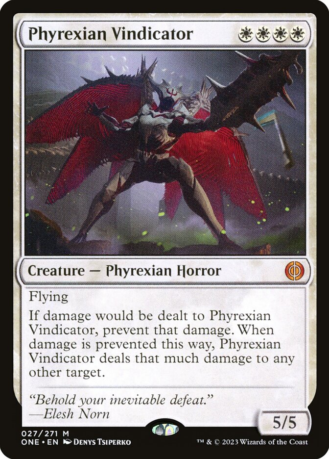 Vingadora Phyrexiana / Phyrexian Vindicator - Magic: The Gathering - MoxLand