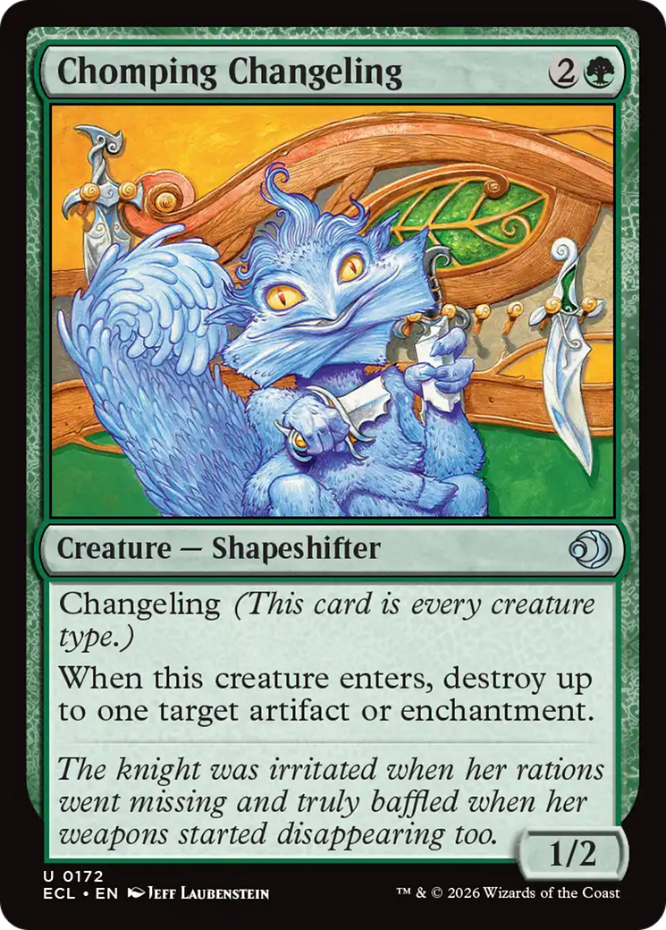 Morfoloide Abocanhador / Chomping Changeling - Magic: The Gathering - MoxLand