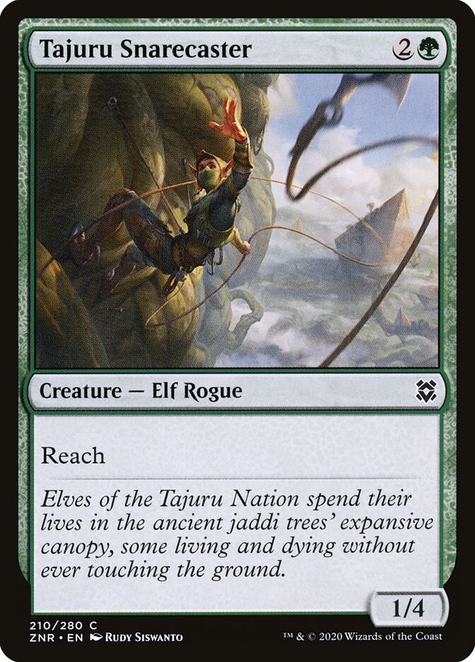 Lançador de Armadilhas Tajuru / Tajuru Snarecaster - Magic: The Gathering - MoxLand