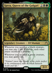Savra, Rainha dos Golgari / Savra, Queen of the Golgari - Magic: The Gathering - MoxLand