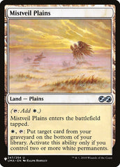 Planície do Véu Nebuloso / Mistveil Plains - Magic: The Gathering - MoxLand