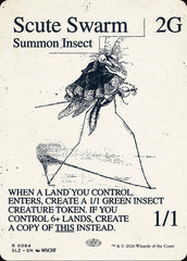Enxame de Cascudos / Scute Swarm - Magic: The Gathering - MoxLand