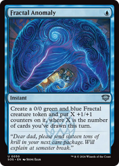 Fractal Anomaly - Magic: The Gathering - MoxLand