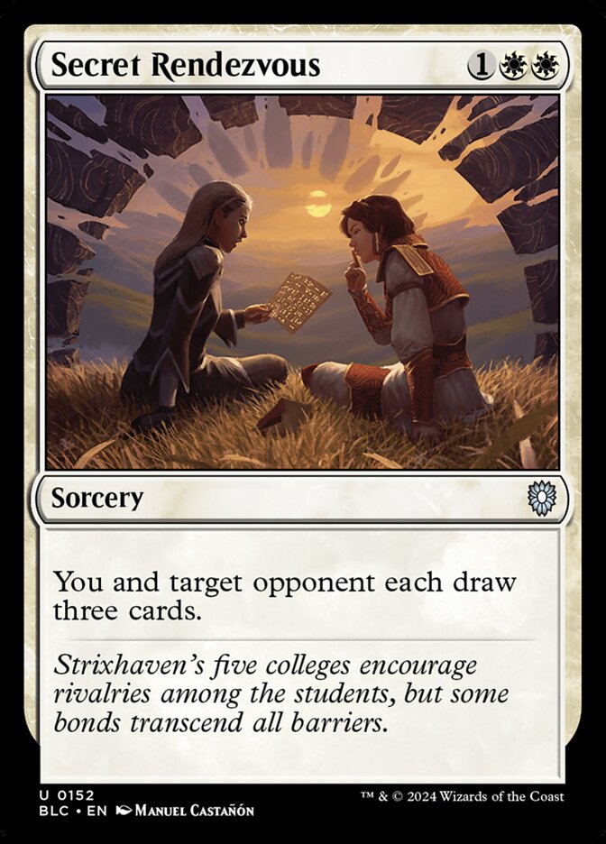 Encontro Sagrado / Secret Rendezvous - Magic: The Gathering - MoxLand