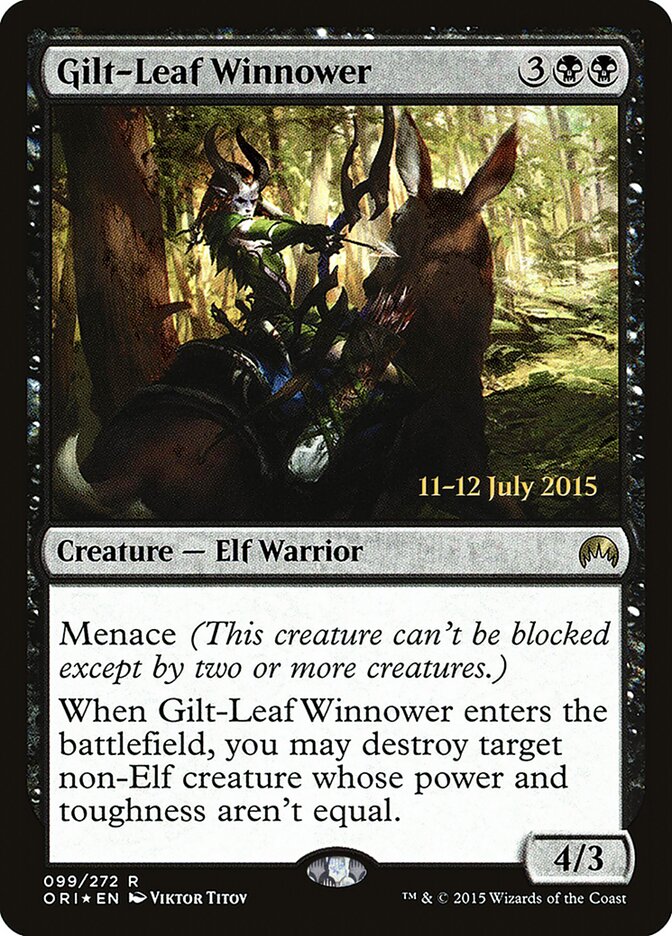 Peneirador de Folha D'Ouro / Gilt-Leaf Winnower - Magic: The Gathering - MoxLand