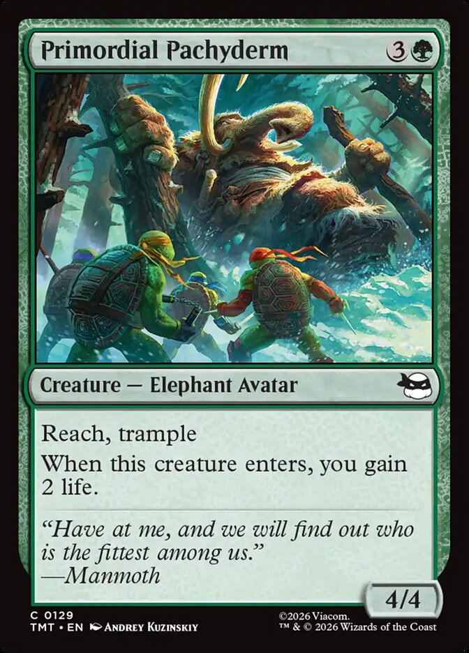 Primordial Pachyderm - Magic: The Gathering - MoxLand
