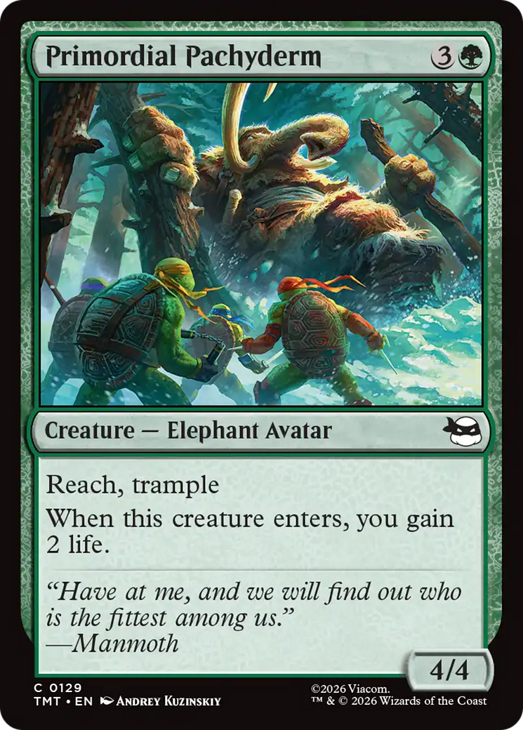 Primordial Pachyderm - Magic: The Gathering - MoxLand