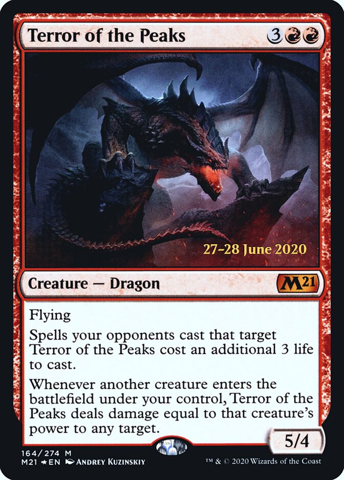 Terror dos Picos / Terror of the Peaks - Magic: The Gathering - MoxLand