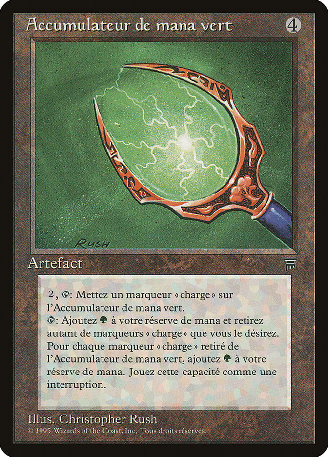 Bateria de Mana Verde / Green Mana Battery - Magic: The Gathering - MoxLand