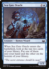 Oráculo do Portão Marinho / Sea Gate Oracle - Magic: The Gathering - MoxLand