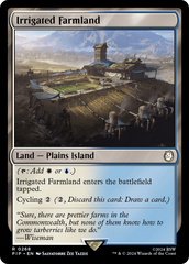 Fazendas Irrigadas / Irrigated Farmland - Magic: The Gathering - MoxLand