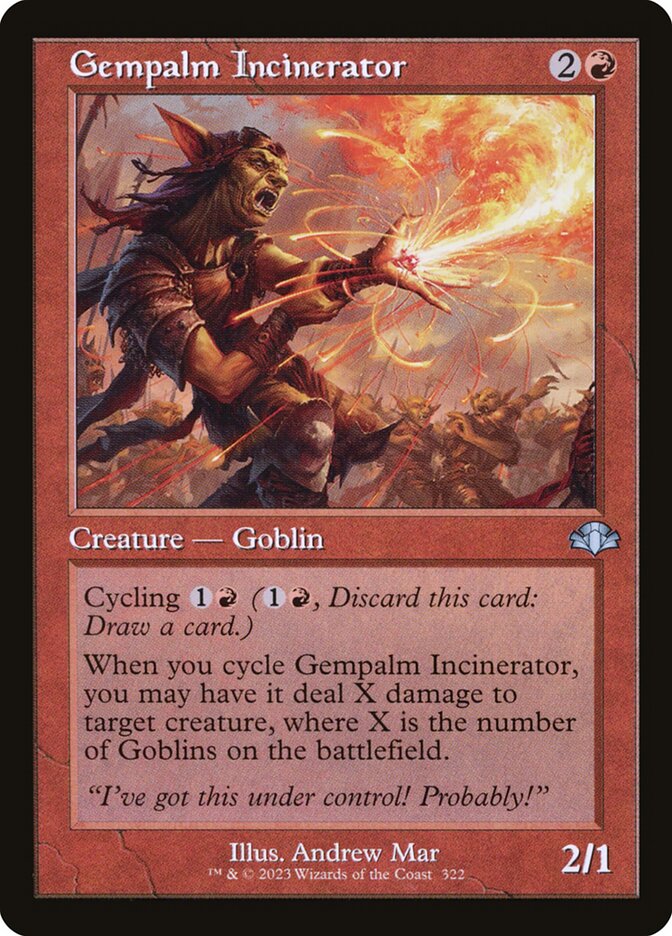 Incinerador da Palma Cravejada / Gempalm Incinerator - Magic: The Gathering - MoxLand