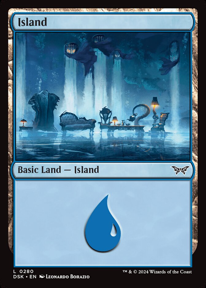 Ilha / Island - Magic: The Gathering - MoxLand