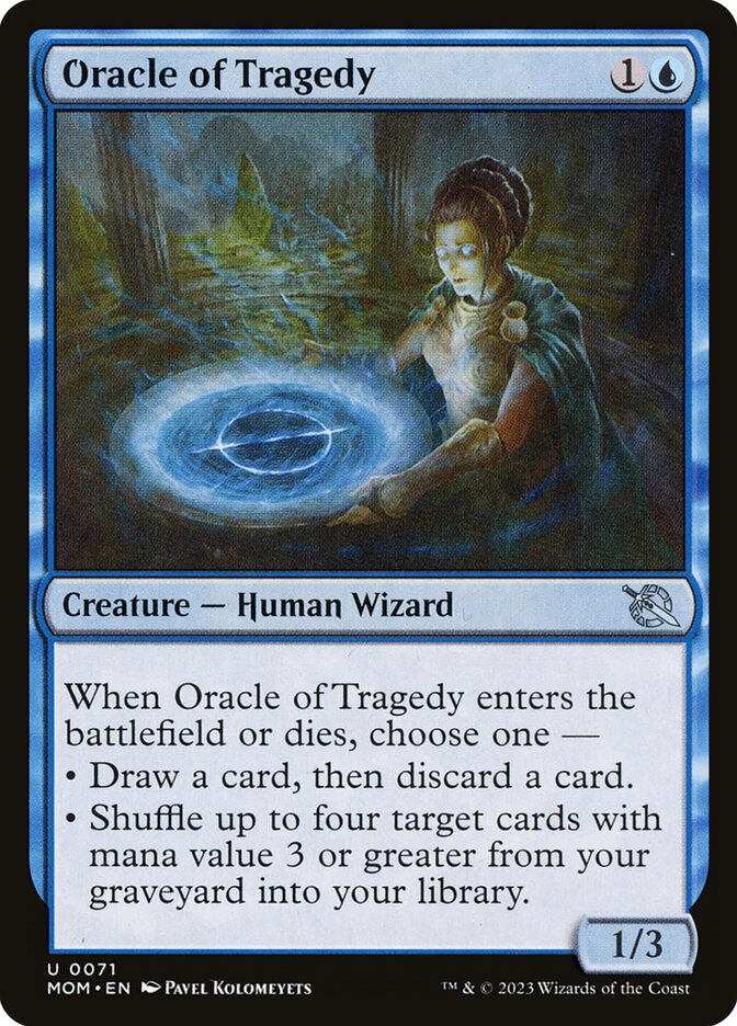 Oráculo da Tragédia / Oracle of Tragedy - Magic: The Gathering - MoxLand