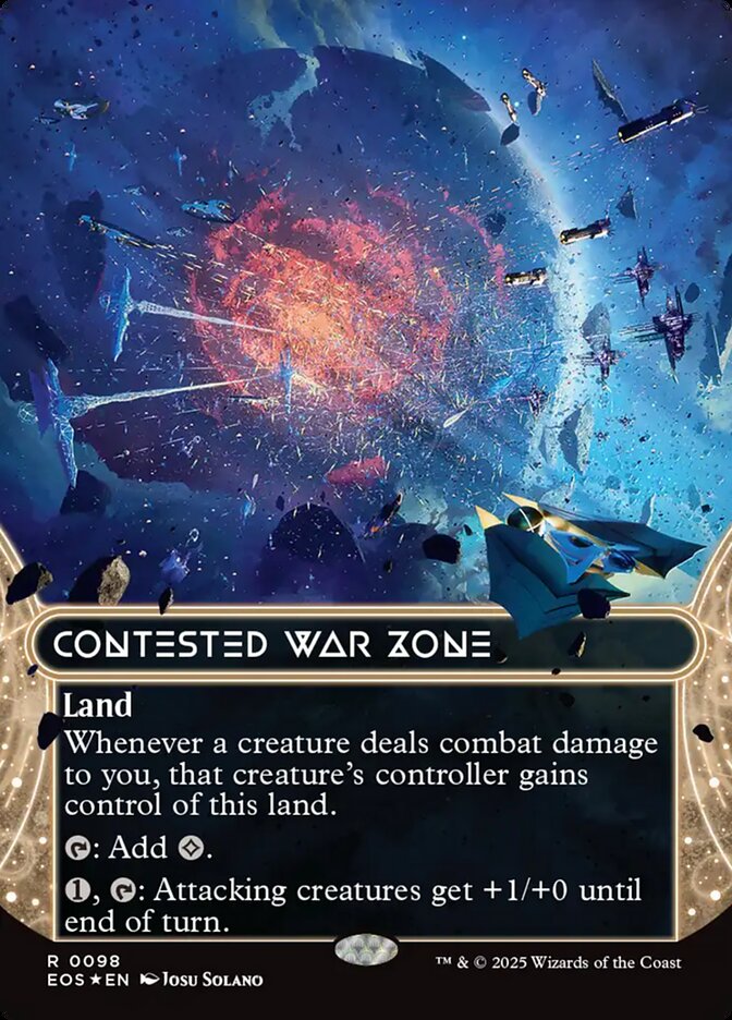 Zona de Guerra Disputada / Contested War Zone - Magic: The Gathering - MoxLand