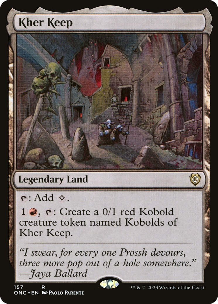 Fortaleza de Kher / Kher Keep - Magic: The Gathering - MoxLand