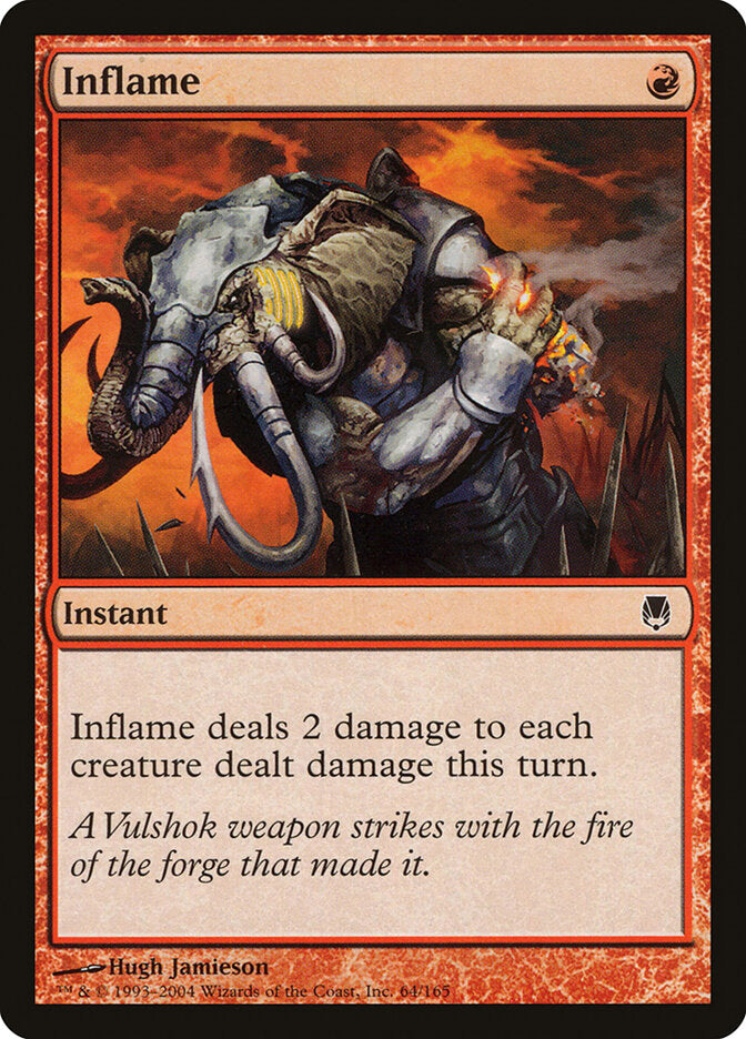 Flamejar / Inflame - Magic: The Gathering - MoxLand