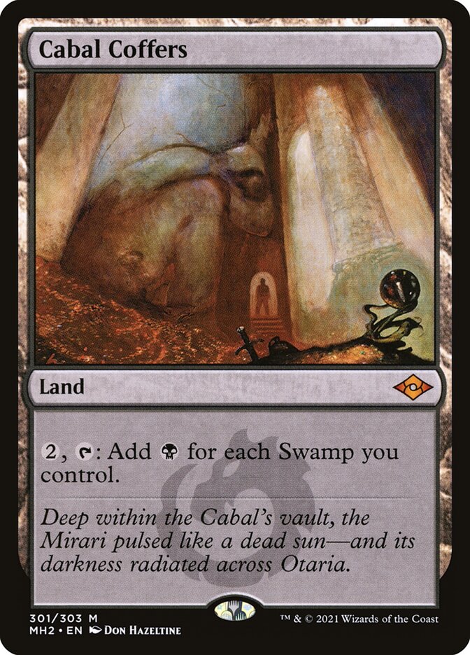 Cofres da Cabala / Cabal Coffers - Magic: The Gathering - MoxLand