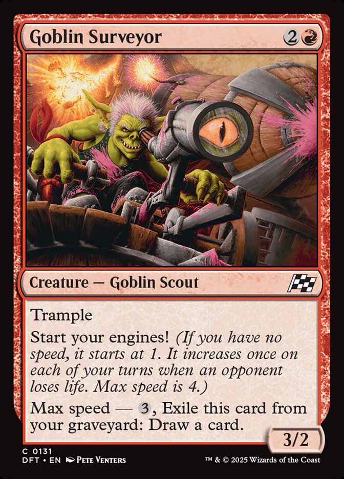 Monitorador Goblin / Goblin Surveyor - Magic: The Gathering - MoxLand