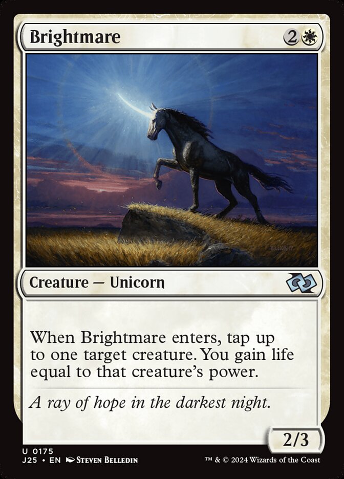 Égua Fulgurosa / Brightmare - Magic: The Gathering - MoxLand