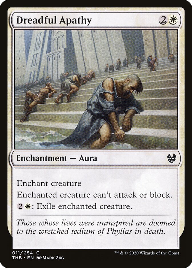 Apatia Pavorosa / Dreadful Apathy - Magic: The Gathering - MoxLand