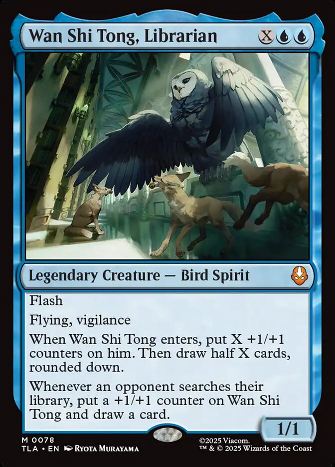 Wan Shi Tong, Bibliotecário / Wan Shi Tong, Librarian - Magic: The Gathering - MoxLand