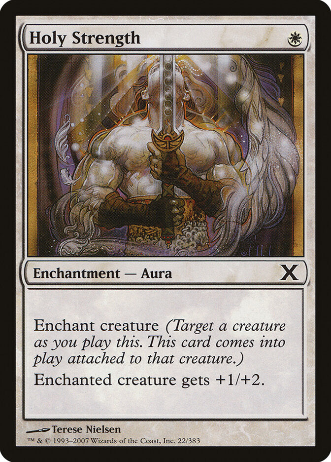 Força Divina / Holy Strength - Magic: The Gathering - MoxLand