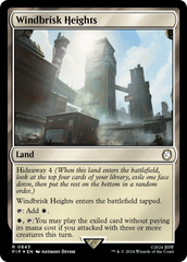 Cumes dos Ventos Velozes / Windbrisk Heights - Magic: The Gathering - MoxLand