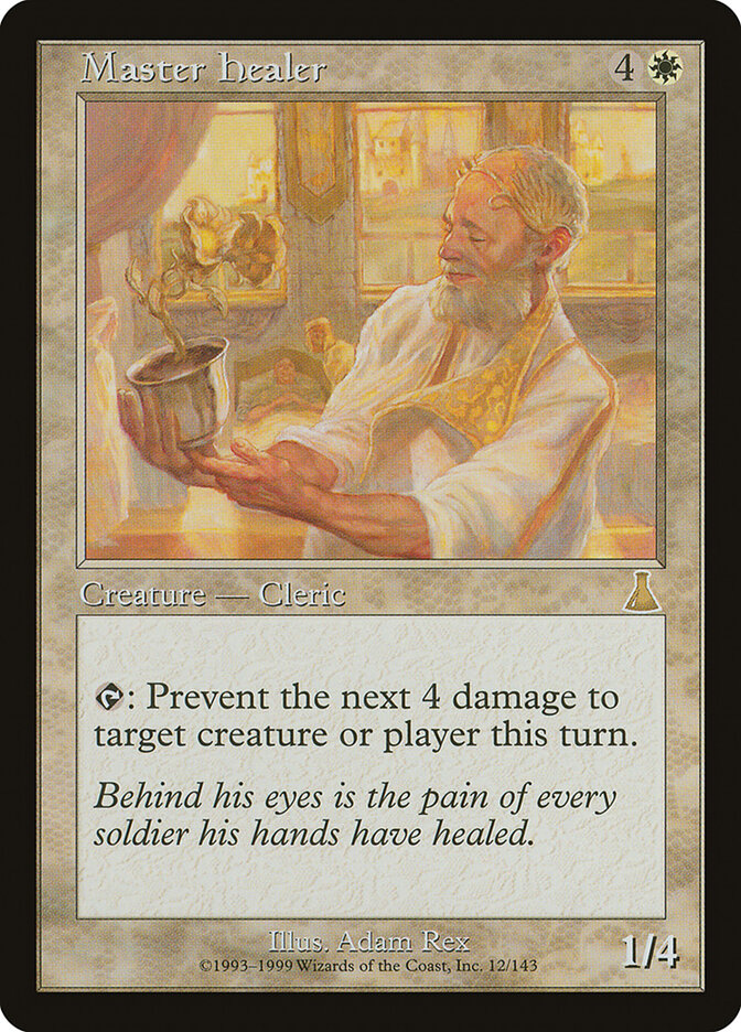 Mestre Curandeiro / Master Healer - Magic: The Gathering - MoxLand