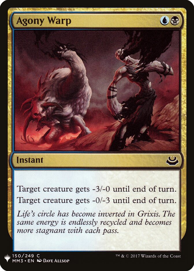 Distorção Agonizante / Agony Warp - Magic: The Gathering - MoxLand