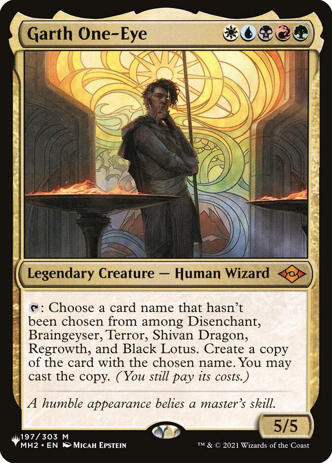 Garth Caolho / Garth One-Eye - Magic: The Gathering - MoxLand