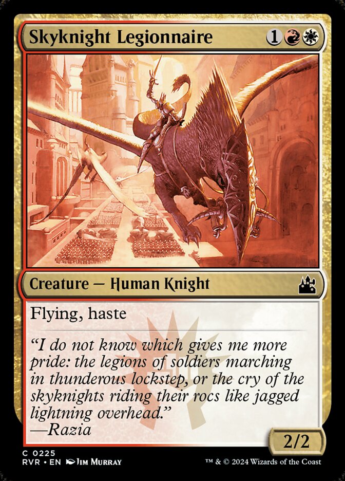 Legionário Cavaleiro Celeste / Skyknight Legionnaire - Magic: The Gathering - MoxLand