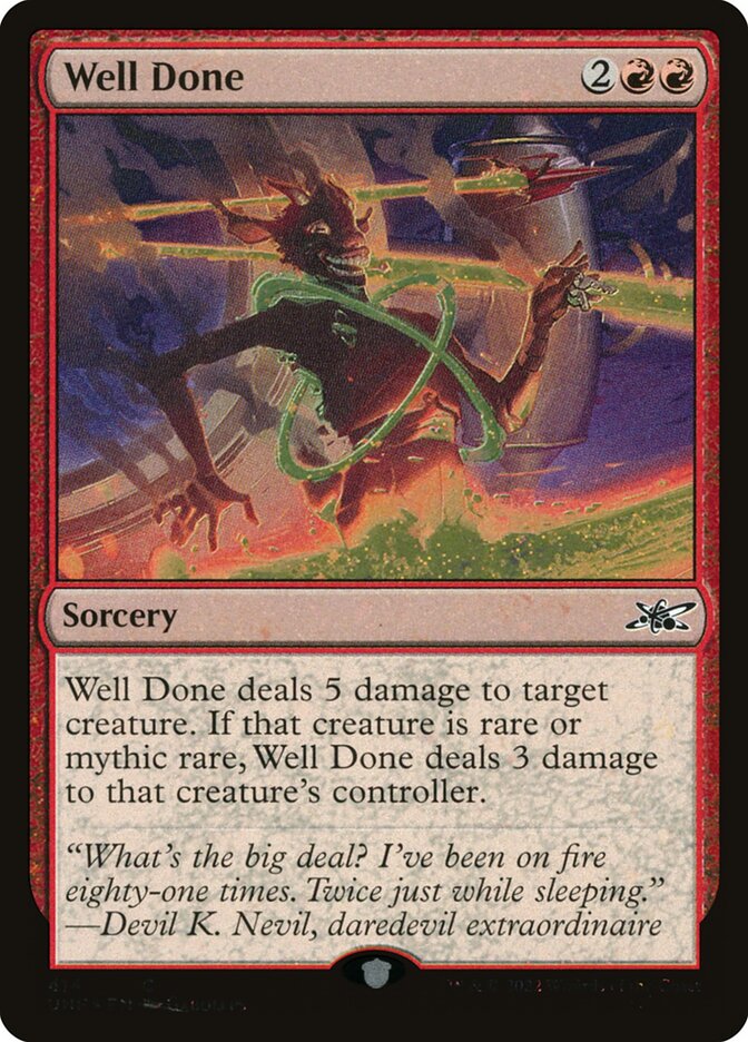 Well Done - Magic: The Gathering - MoxLand