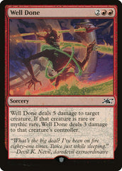 Well Done - Magic: The Gathering - MoxLand