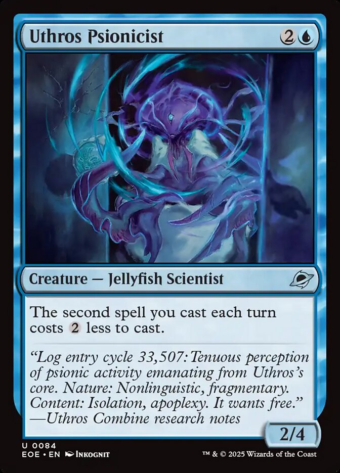 Psionicista Uthros / Uthros Psionicist - Magic: The Gathering - MoxLand