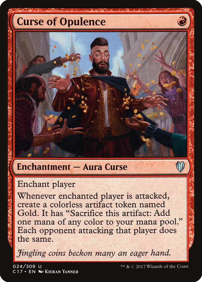 Maldição da Opulência / Curse of Opulence - Magic: The Gathering - MoxLand