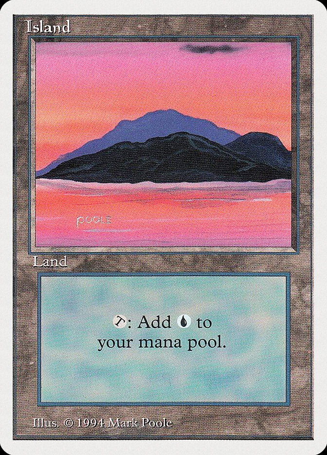 Ilha / Island - Magic: The Gathering - MoxLand