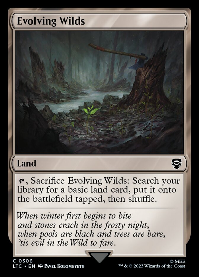 Terras em Desenvolvimento / Evolving Wilds - Magic: The Gathering - MoxLand